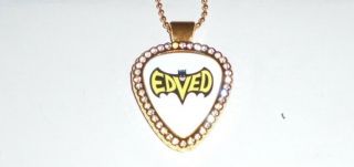 Eddie Vedder Rock Concert Pick Guitar Chain Pendant Song I We You Band Pearl Jam
