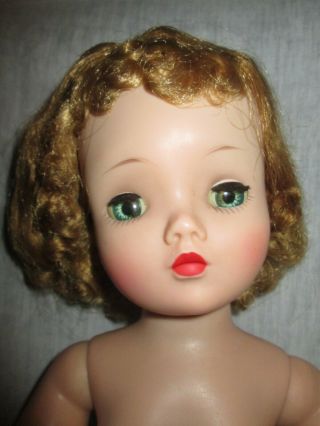 Vintage 1950s Madame Alexander Tosca Hair Cissy Doll - Nude