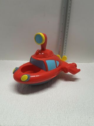 Disney Little Einsteins Red Pat Rocket Submarine Ship Bath Toy