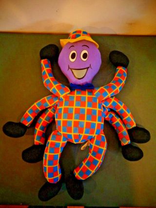 Henry The Octopus Plush Doll From The Wiggles 2008