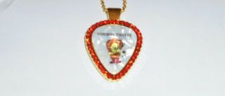 Conway Twitty Country Concert Pick Guitar Chain Pendant Song I We You Band