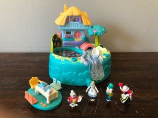 Vintage Disney Polly Pocket Alice In Wonderland Complete Figures