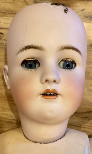 Antique German 30” Heinrich Handwerck Simon Halbig German Bisque Doll