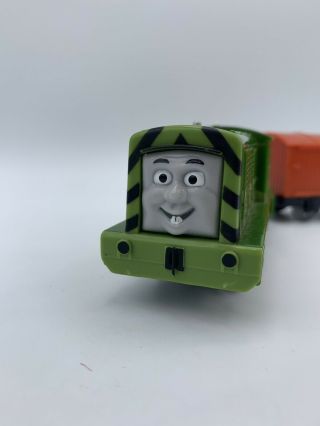Motorized Salty’s Green Coat of Paint w/ Boxcar Thomas and Friends Trackmaster 2