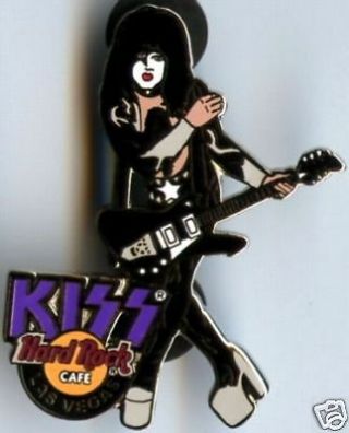 Kiss Hard Rock Cafe Pin Paul Stanley 2005 Las Vegas