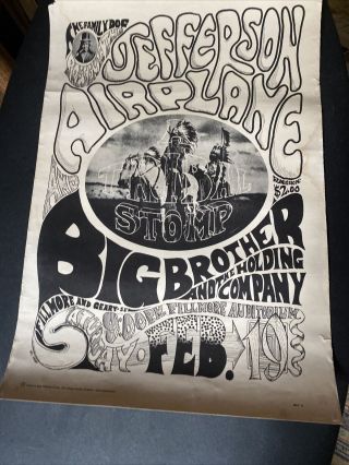 Family Dog - Jefferson Airplane - Big Brother - At The Fillmore - Atribal Stomp - Post