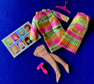 Vintage Barbie 1967 Fashion All That Jazz Outfit Pristine & Complete Gorgeous