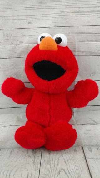 Tickle Me Elmo 16 " Stuffed Plush Toy Fisher Price 32715 Doll Talks Laughs Shakes