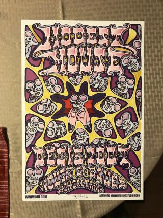 Modest Mouse House Of Blues 2007 Concert Promo Poster Rare