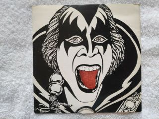 Kiss - ‎ Killer - Uk 7in Vinyl Single - Tongue Gimmick Sleeve - Kiss 003