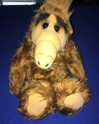 Vintage Alf (alien Tv Show) Stuffed Plush Toy Used/undamaged 18 "