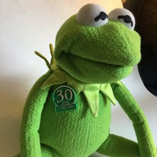 Jim Henson’s 30th Anniversary 1999 Tyco’s Talking Kermit The Frog 18” Plush