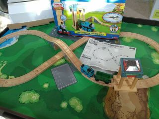 Thomas & Friends Wooden Railway Coal Hopper Figure 8 Train Set W/box&instruction