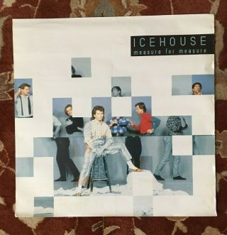 Icehouse Measure For Measure Rare Promotional Poster