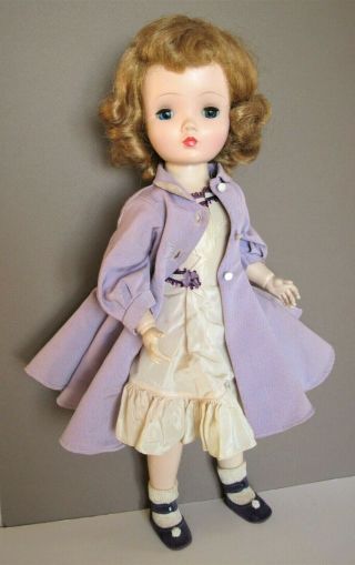Rare Vintage Madame Alexander 18 " Sweet Violet Doll Cissy Face Walker 1954 - Read