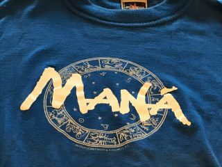 Vintage 90s Mana 2000 Tour Mexican Rock Band Very Rare