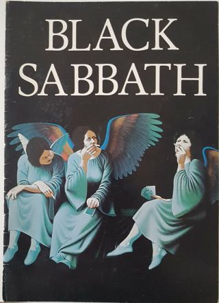 Black Sabbath Heaven And Hell Tour Programme.  Dio,  Iommi,  Ward,  Butler Vg