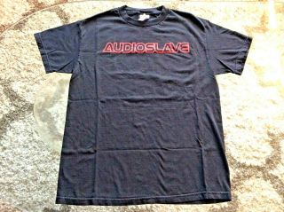 Audioslave " Live At The Wiltern Los Angeles,  Ca " Black Shirt Adult Medium