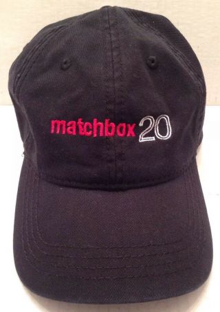 1996 1997 Matchbox 20 Concert Tour Baseball Cap Hat,  Size Adult,  Nos