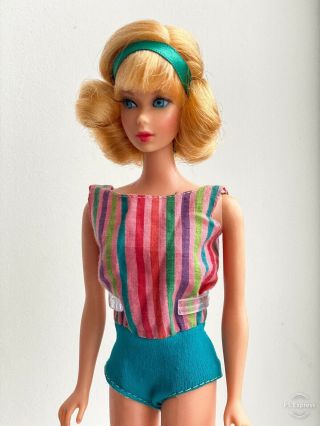 Vintage Barbie Ooak Tnt/side Part