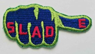 Slade Embroidery Patch 1970 