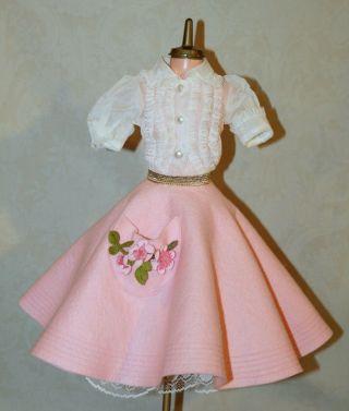 Vintage Cissy Skirt,  Blouse & Slip By Madame Alexander