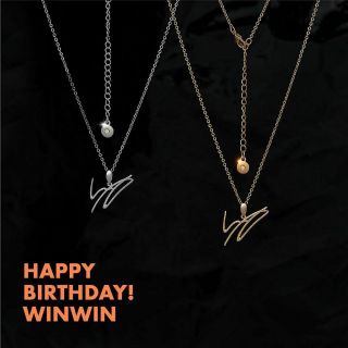 [pre - Order] Sm Town Store Sm Artist Nct Winwin 2020 Birthday Necklace