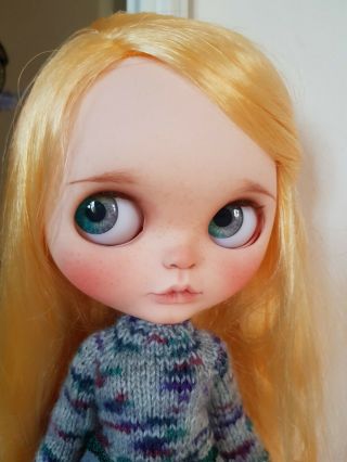 Custom Ooak Blythe Doll Amelia By Zuzudolls21