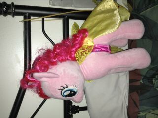 16 " My Little Pony Build A Bear Talking Pinky Pie With Cape Best Deal On Ebay