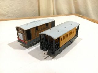 Hit Toy Motorized Toby With Henrietta For Thomas And Friends Trackmaster