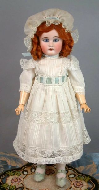 19 " German Sonneberg Bebe For French Trade All In Antique
