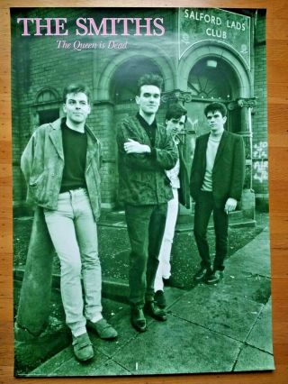 24x34 The Smiths (morrissey) - The Queen Is Dead (salford Lads Club) 2000 Poster