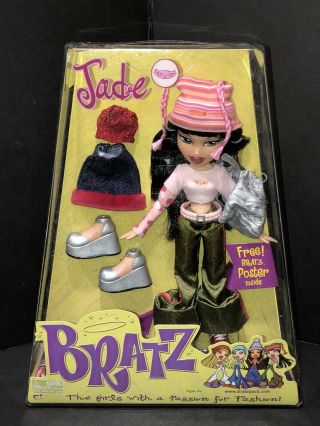 Mga Bratz Jade 1st Edition Nib Nrfb Fashion Doll 2001