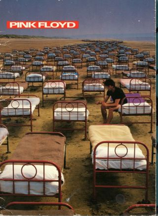 Pink Floyd 1987 Momentary Lapse Of Reason Tour Concert Program Book - Vg To Ex