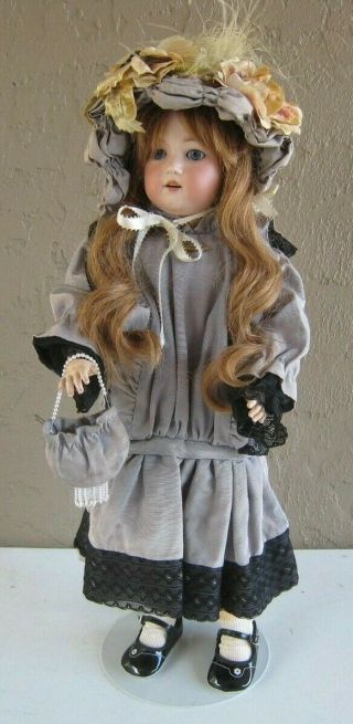 Antique German George Borgfeldt Doll Bisque Head 24 