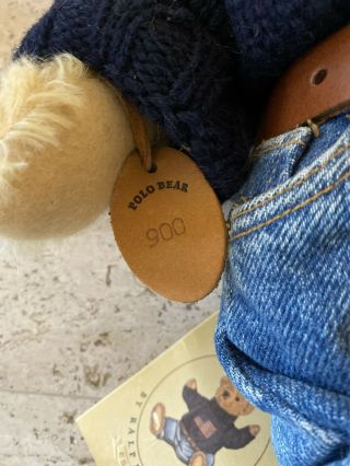 POLO Ralph Lauren Steiff Mohair Teddy Bear “The American Bear” w/ Tags 4
