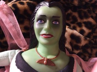 The Munsters Lily 14” Plush Doll With Tag,  Has Molded Head