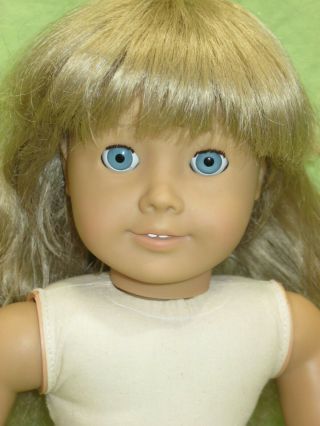 American Girl Pleasant Company White Body Kirsten 18 " Doll Tlc Hair