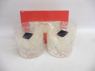 A Royal Brierley Crystal " Braemar " Tumblers,  And Packaged