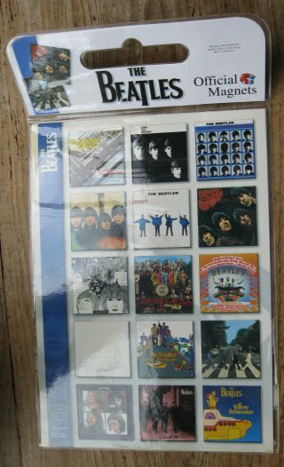 The Beatles Official Set Of 15 Fridge Magnets (lp Covers) 2004 - Still.