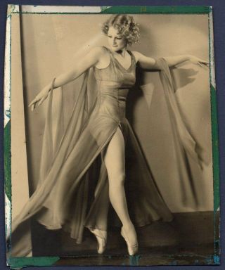 Harriet Hoctor Ballerina Ballet Dancer Actress Vintage Orig Photo