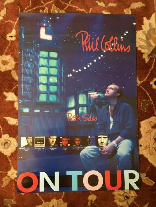 Phil Collins On Tour 1993 Rare Promotional Poster Genesis