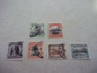 Penrhyn Cook Islands Stamps Sg 32 - 7 Scott 25 - 30 James Cook Fine