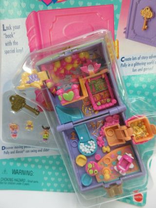 1996 Vintage Polly Pocket Toy Fun Playhouse Toy Land NOS Hard to Find 3