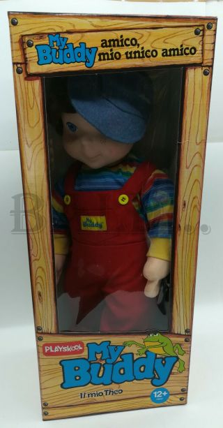 My Buddy Doll 22 " Brown Air Boy Vintage 1986 Playskool