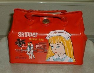 Vintage Skipper Nurse Bag Case And Accessories Very Rare