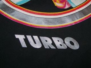 Vintage 1986 JUDAS PRIEST TURBO LP Bandana Scarf Headband Banner Tapestry 3