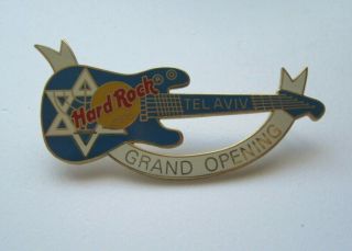 Hard Rock Cafe Tel Aviv Grand Opening Pin 1990s
