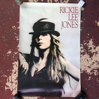 Rickie Lee Jones Pirates Poster 1981 Promo 26x39