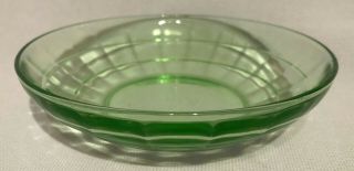 Anchor Hocking Green Block Optic Cereal Bowls - Set Of 2 (535p)